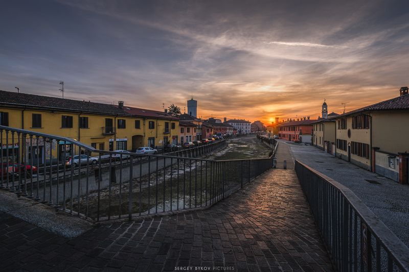 Ponte Gozzadini, Gaggiano Navigli Grande senz\'acqua  2022 фото превью