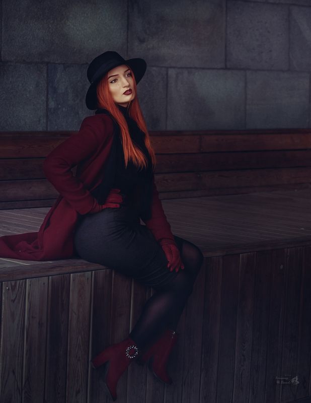 портрет , девушка  фото превью