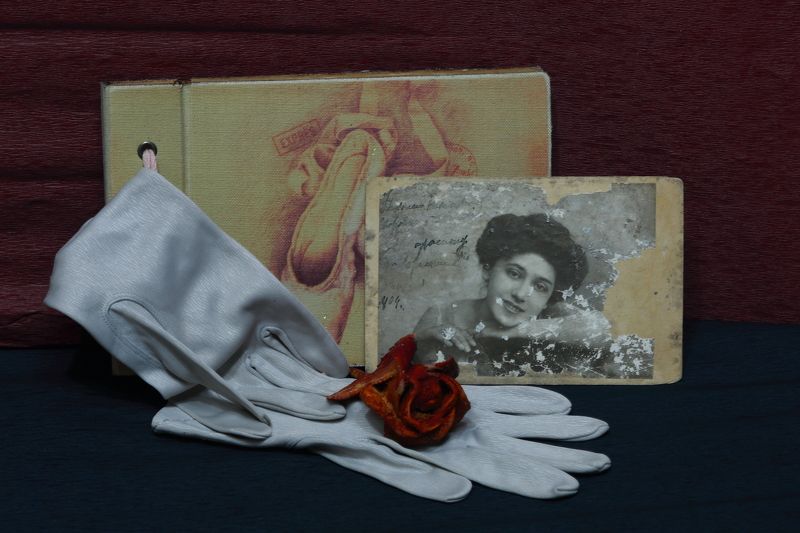 балерина Карсавина перчатки роза фотография фотоальбом Осколки фото превью
