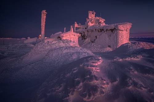 At sunset from the top / На закате с вершины