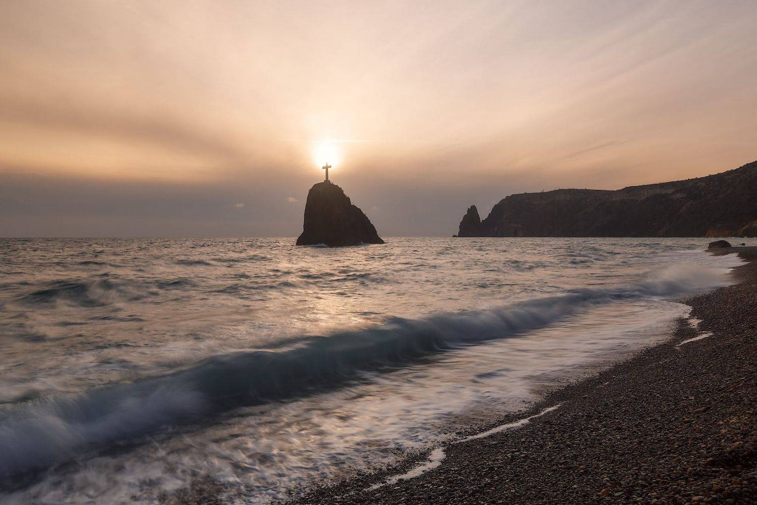севастополь, море, пляж, фиолент., Владимир Дубинин
