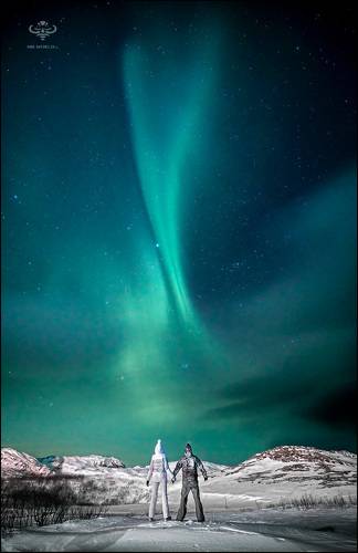 Магия северного сияния...