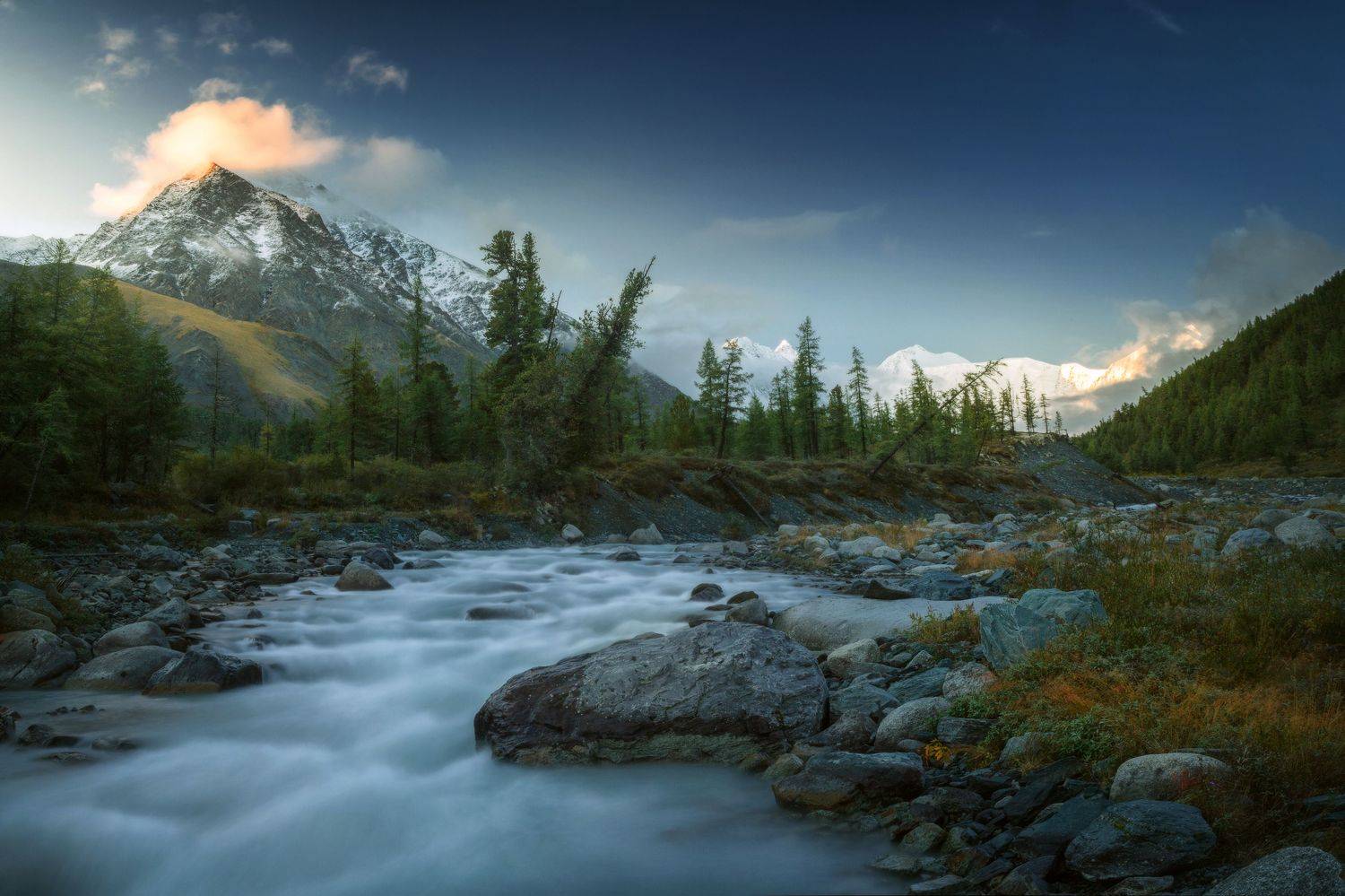 алтай, озеро, горы, лес, природа, закат, рассвет, красота, приключения, путешествие, Шевченко Николай