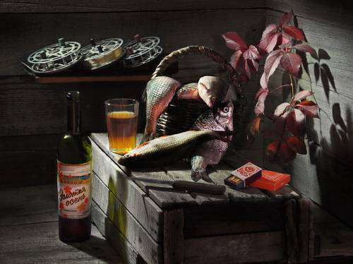 Золотая осень рыбака из 80-х.