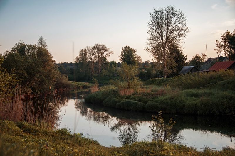 Рассвет в деревне Коваши фото превью
