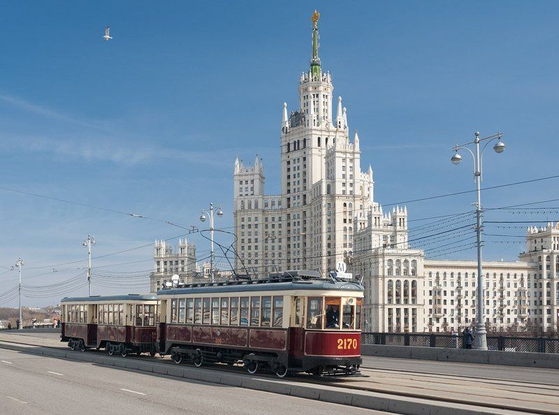 трамвай Московский трамвай. Ожившая история. фото превью