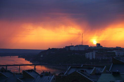 Майские грозы в Уфе