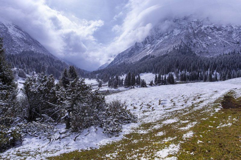 Киргизия. Долина реки Арашан фото превью