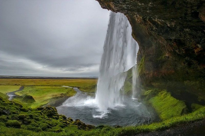Водопад Сельяландфосс. фото превью