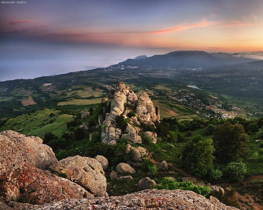 горный пейзаж, демерджи, крым, пейзаж, трашин, Александр Трашин