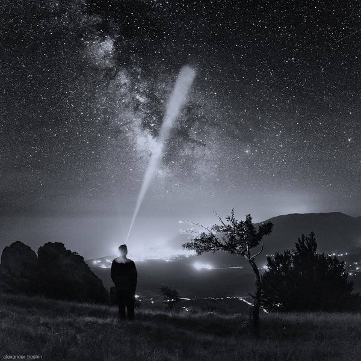 горы, демерджи, крым, нойчной пейзаж, пейзаж, трашин, Александр Трашин