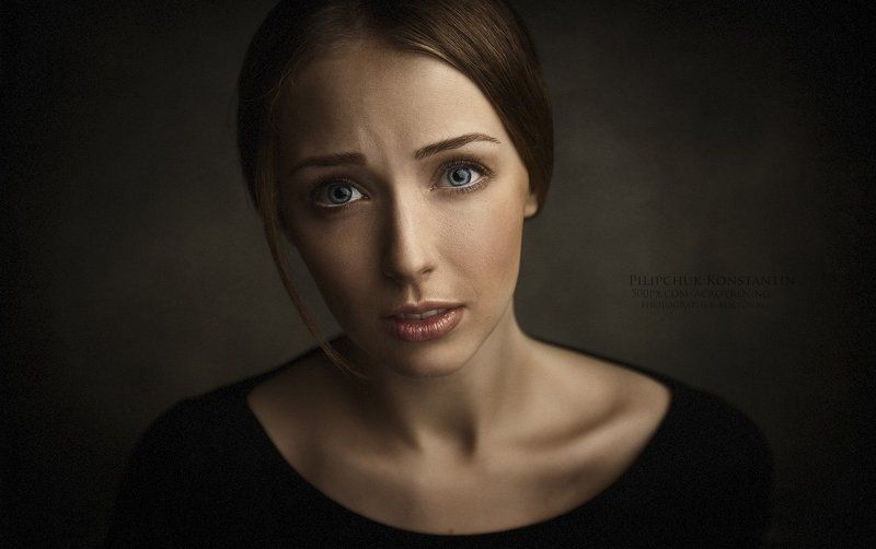 взгляд, глубокий взгляд, красивая девушка, портрет девушки, портфолио, русская девушка *** фото превью