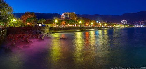 Ночная Ялта