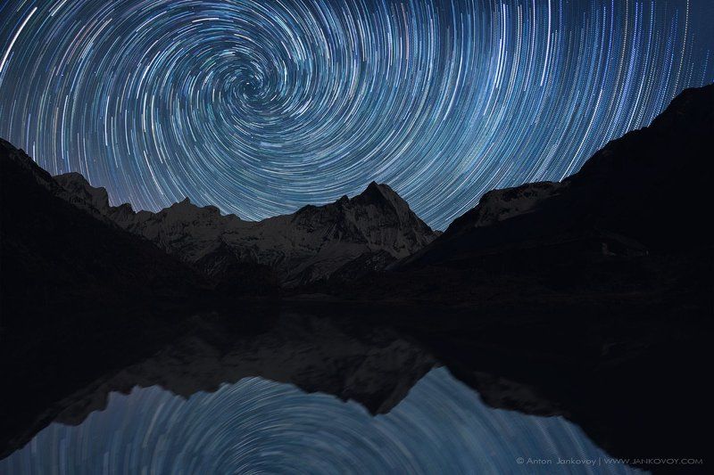 Spiral, Vortex, Непал, Гималаи, горы, Аннапурна,, Спираль ГРАВИТАЦИЯ фото превью