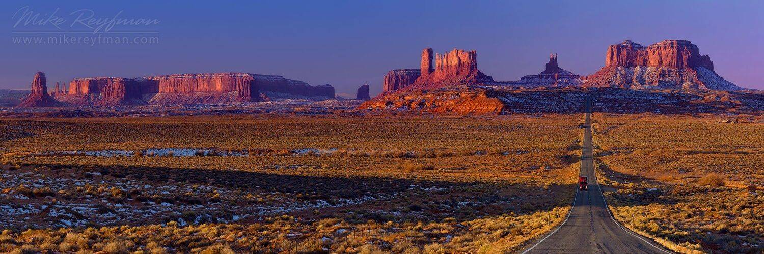 долина, монументов., точка, фореста, гампа., monument, valley., forrest, gump, point., Майк Рейфман