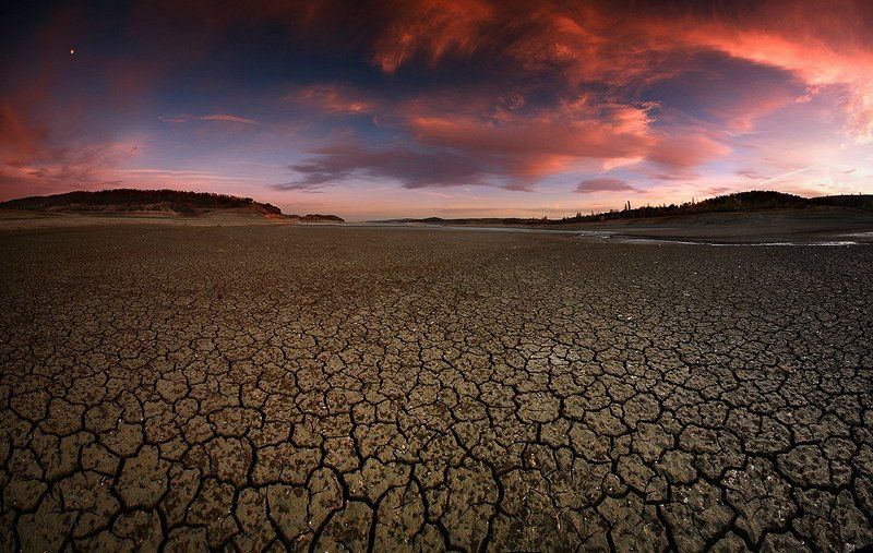 Водохранилище, Рассвет Симферопольское водохранилище 2 фото превью