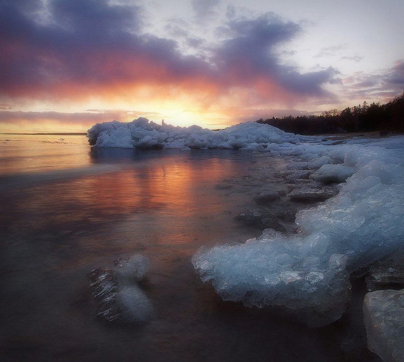 Весенний лед фото превью