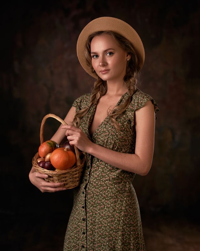 pyzhikphoto, портрет, классика, классический портрет, портрет девушки, женский портрет, portrait, classic, art, красавица Портрет Кати фото превью