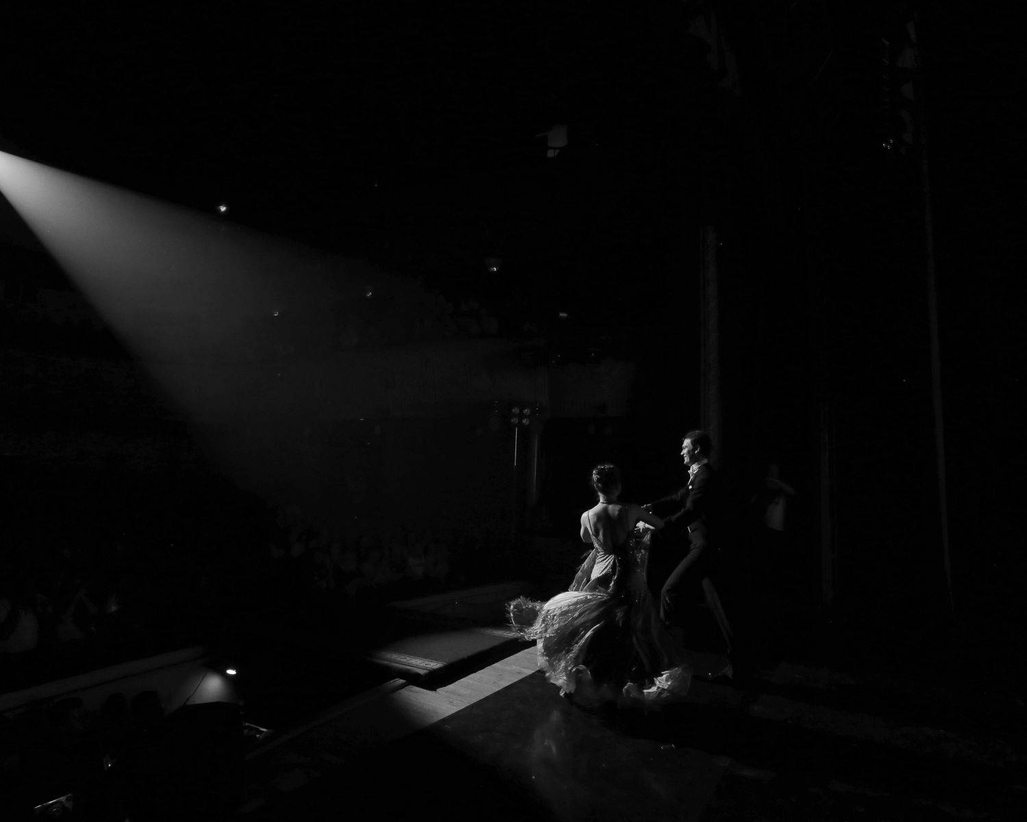 танец, чб, девушка , Anastasia Tkachenko