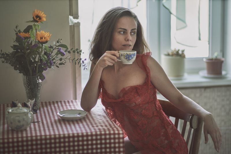 Утро на кухне фото превью