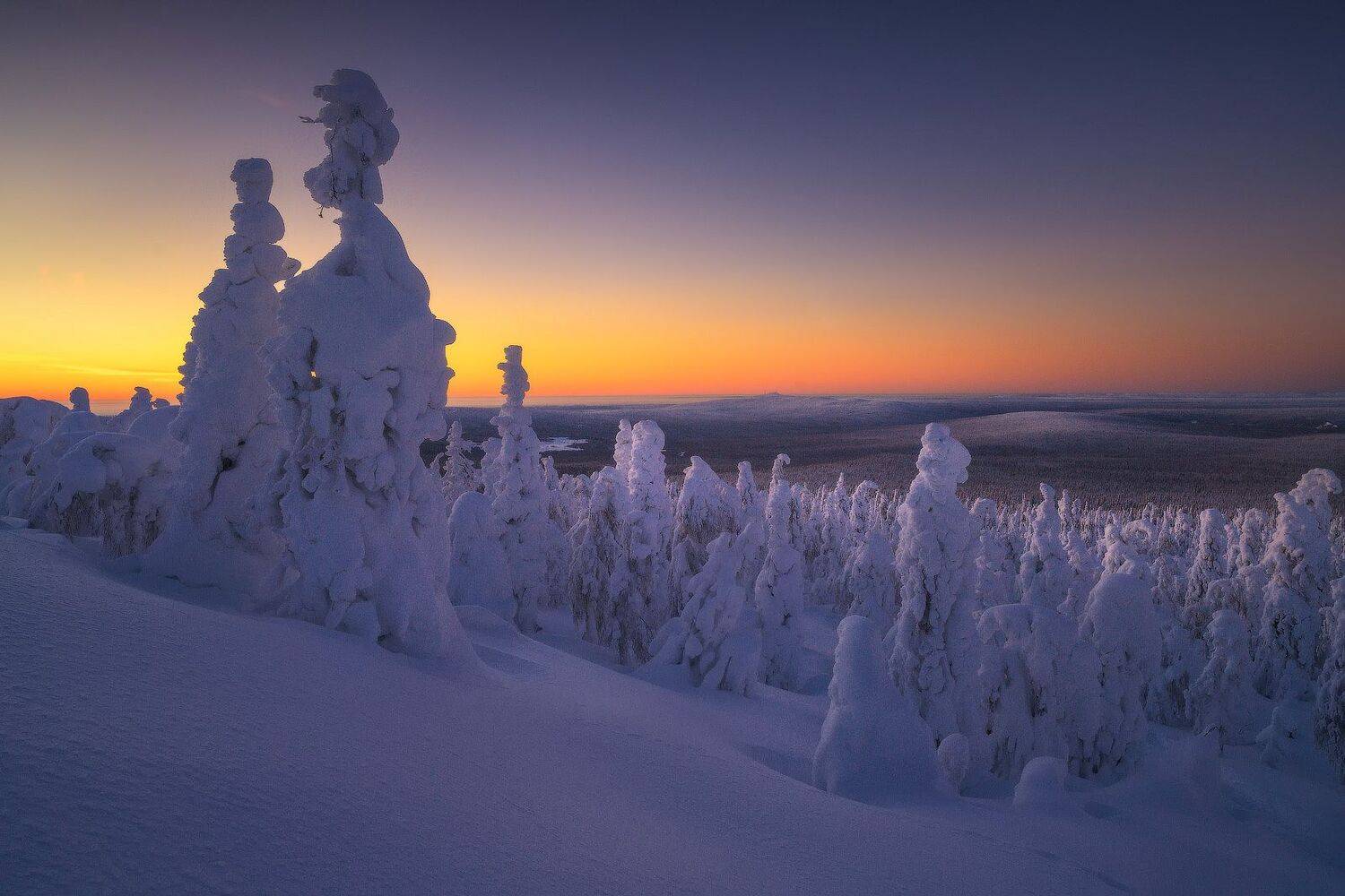 колчим, горы, урал, зима, Владимир Ляпин