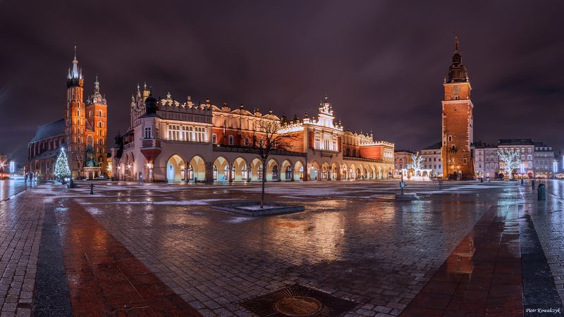 polska, kraków, rynek Kraków фото превью