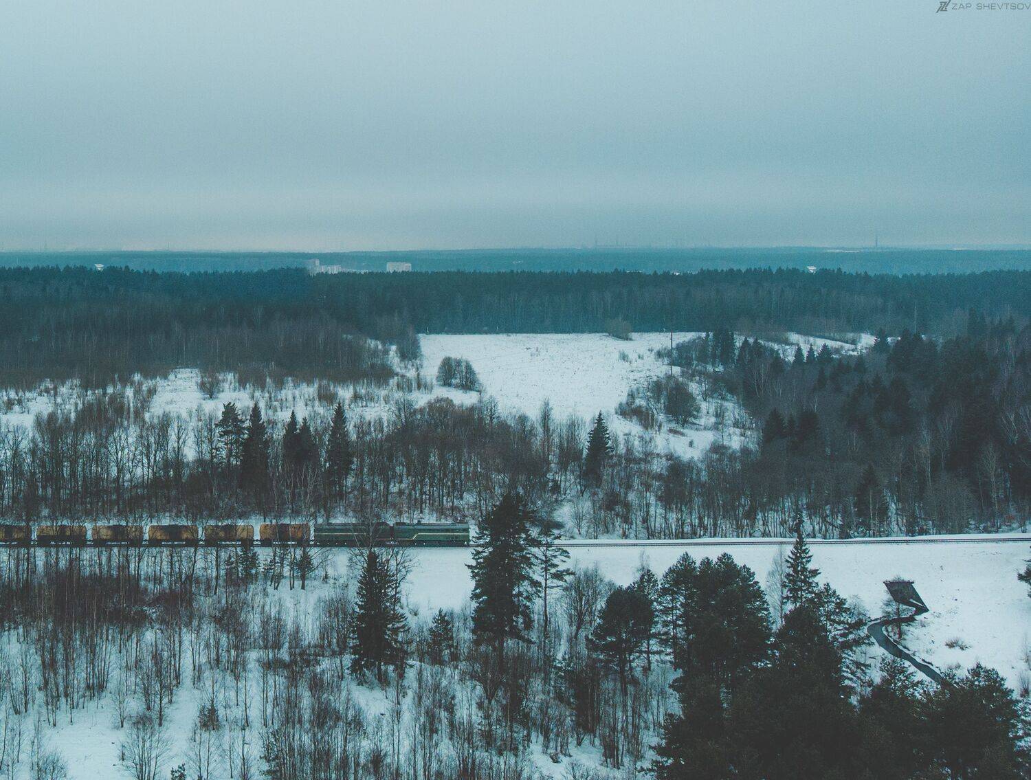 Аэрофото пейзаж город креативное необычное дрон река небо интересное профессиональное облака лето , Sergey Shevtsov