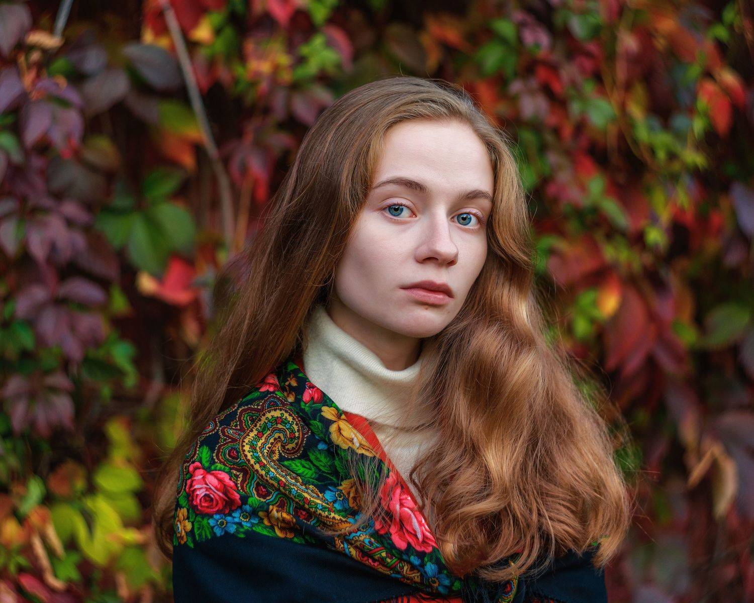 портре,девушка,гелиос,осень, Мулюкин Василий