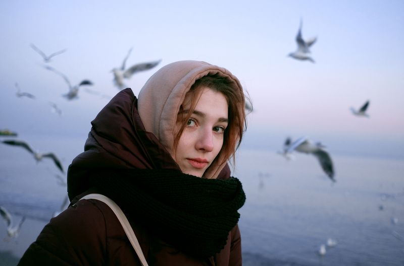 Морозный вечер фото превью