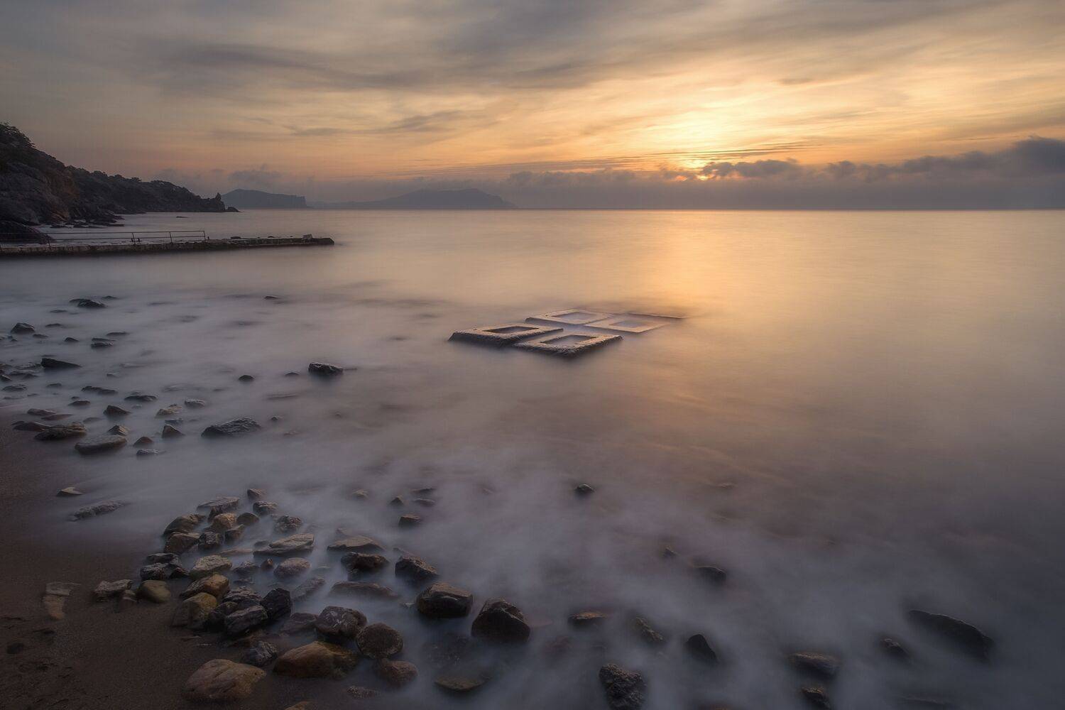 новый свет, море, крым, пейзаж, рассвет, утро, зима, судак, crimea, landscape, sunrise, sea, Екатерина Дмитренко