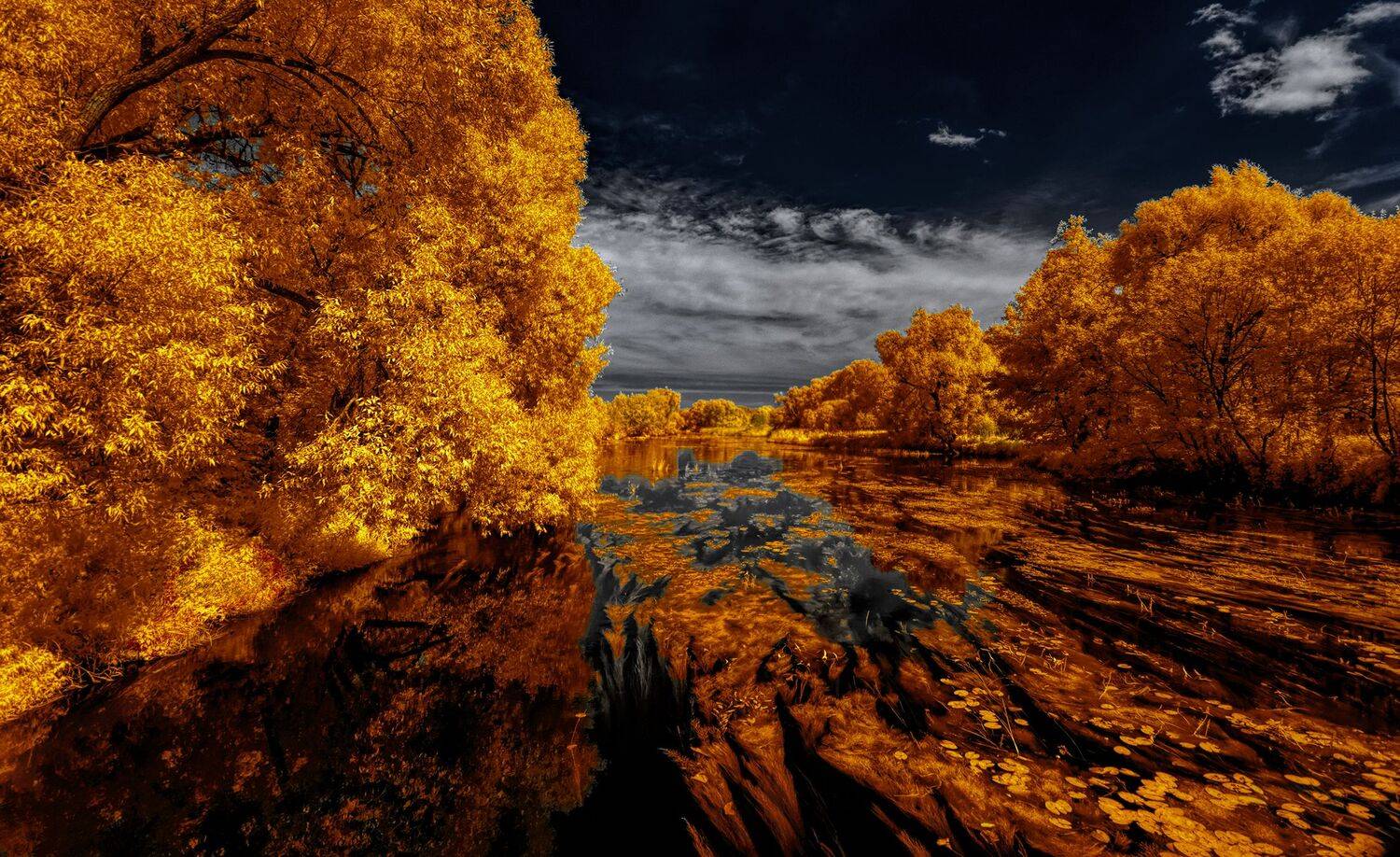 infrared,ик-фото,инфракрасное фото, инфракрасная фотография, пейзаж, лето,  Sixten (Сергей)