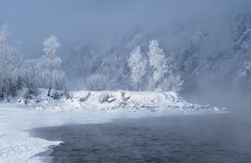 Холодное зимнее утро