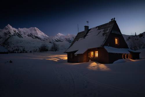 Evening in the Mountains