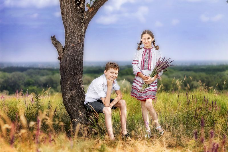 фотограф Лисичанск, летняя фотосессия, фотосессия на природе, Анна Вязникова, Лисичанск, фотограф Северодонецк, фотосессия с цветами, детский фотограф,  семейный фотограф, Родные фото превью