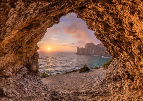 Закат на мысе Капчик