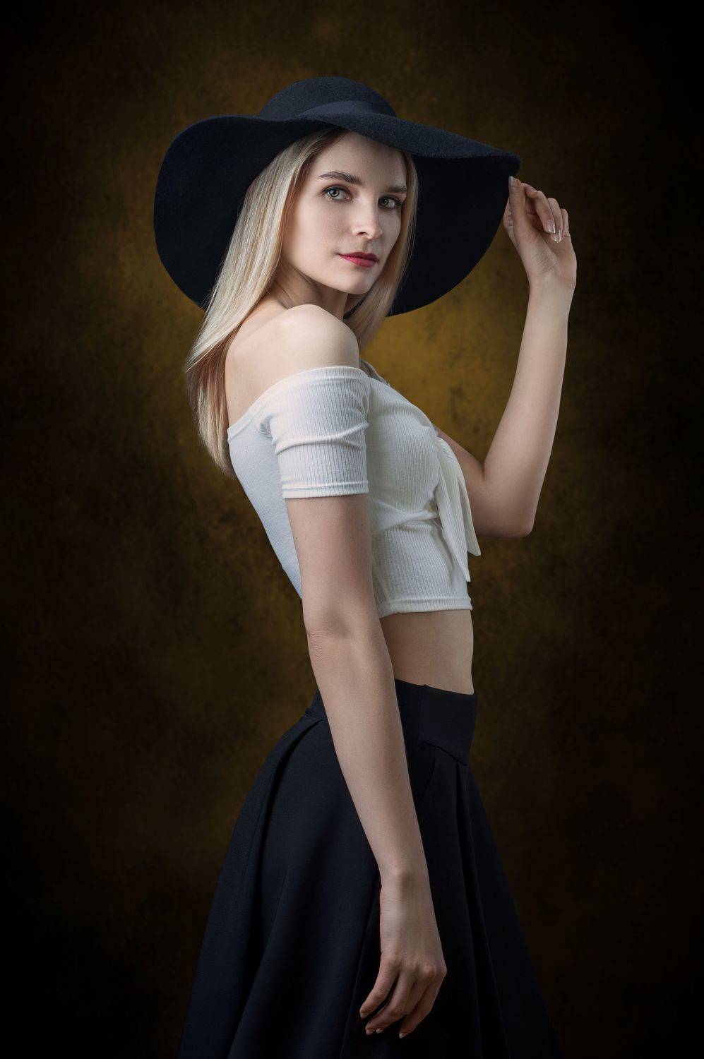 студийный портрет, красивая девушка, женский портрет, концептуальное, Зураб Бабаев