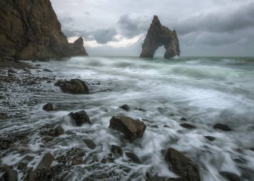 Шторм на Карадаге