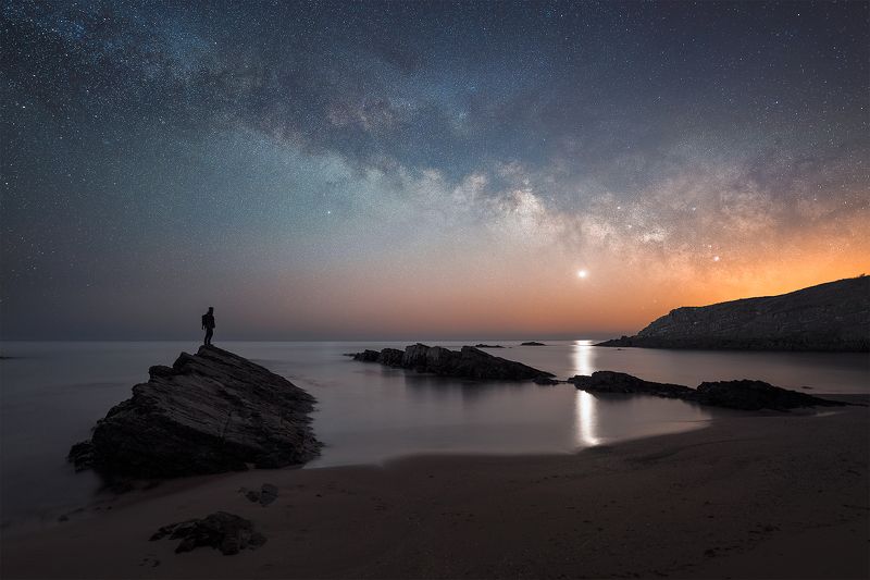 Venus and the Milky Way фото превью