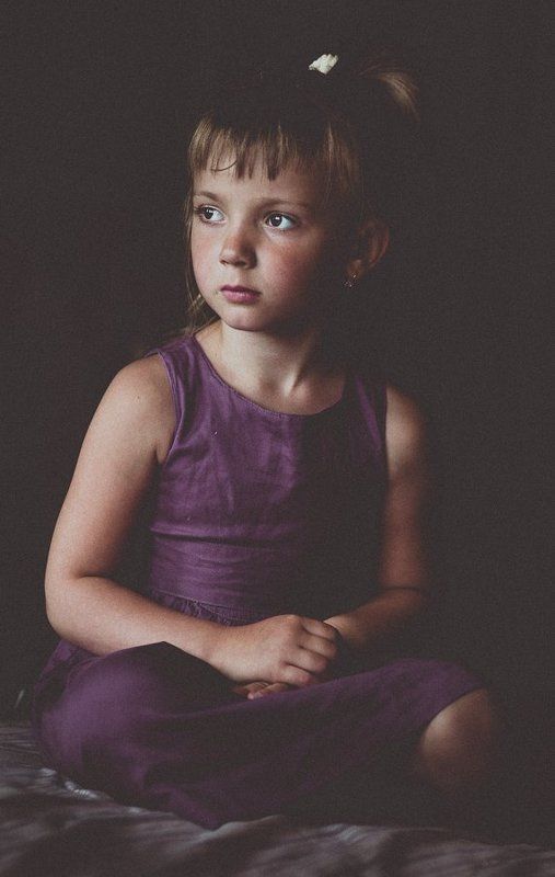 Девочка, Детский портрет, Портрет, Ребенок, Ребёнок Liza фото превью