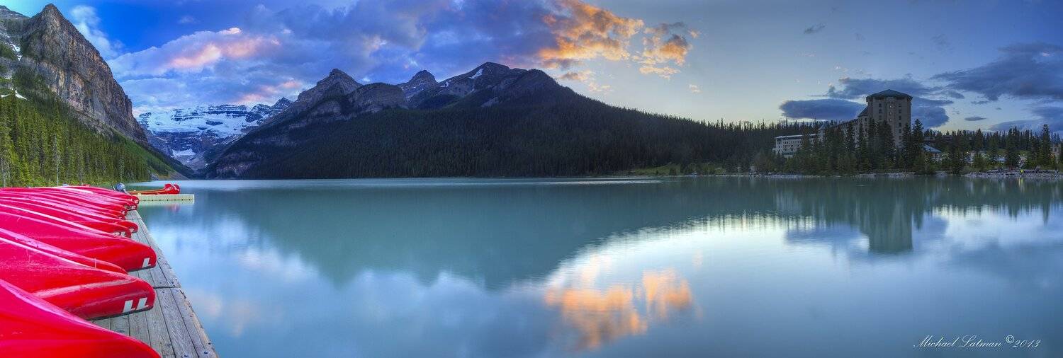 Lake, Moumtains, Summer, Sunset, Tranquility, Zen, Michael Latman
