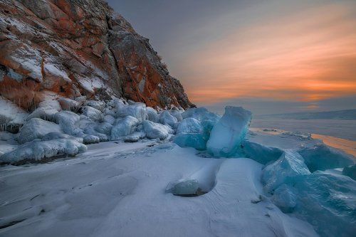 Закат на Замогое.