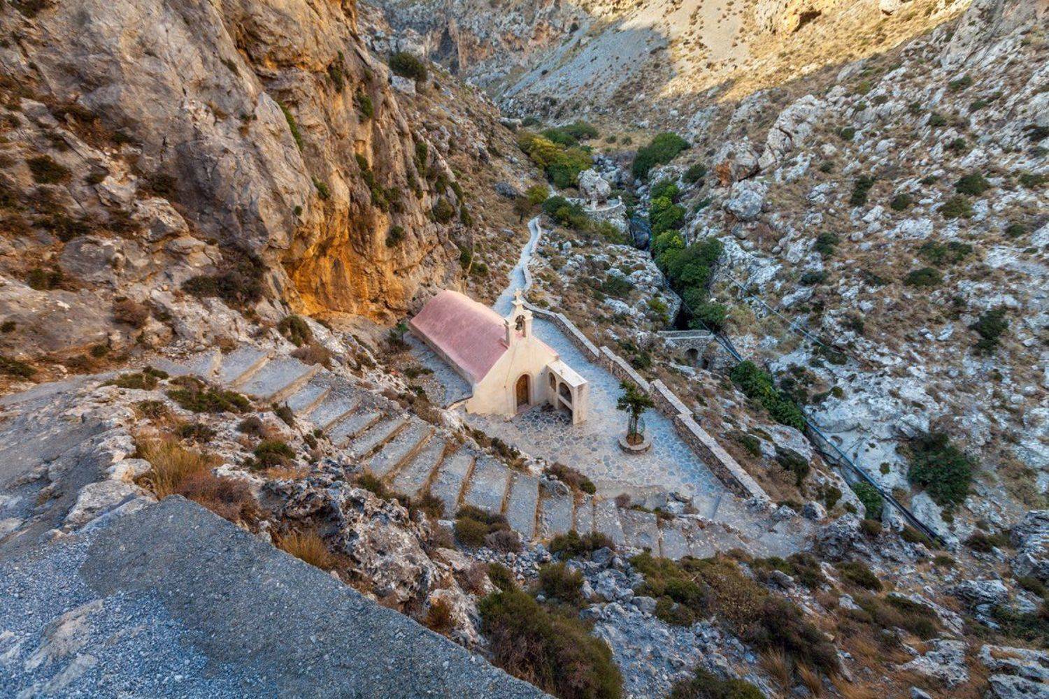 Греция, Крит, Ущелье, Дара Пилюгина