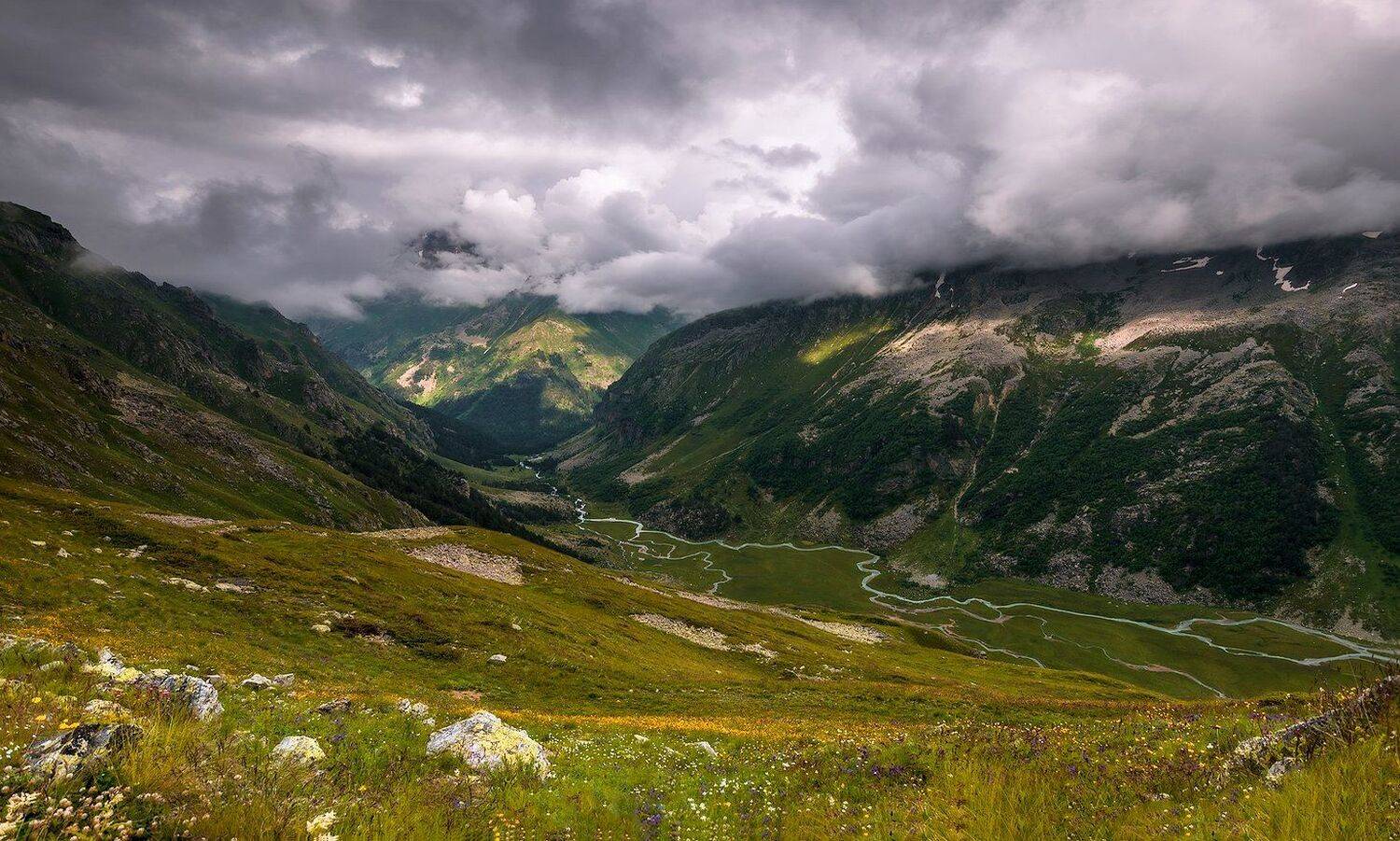 Кавказ, Мырды, Непогода, Облачность, Олег