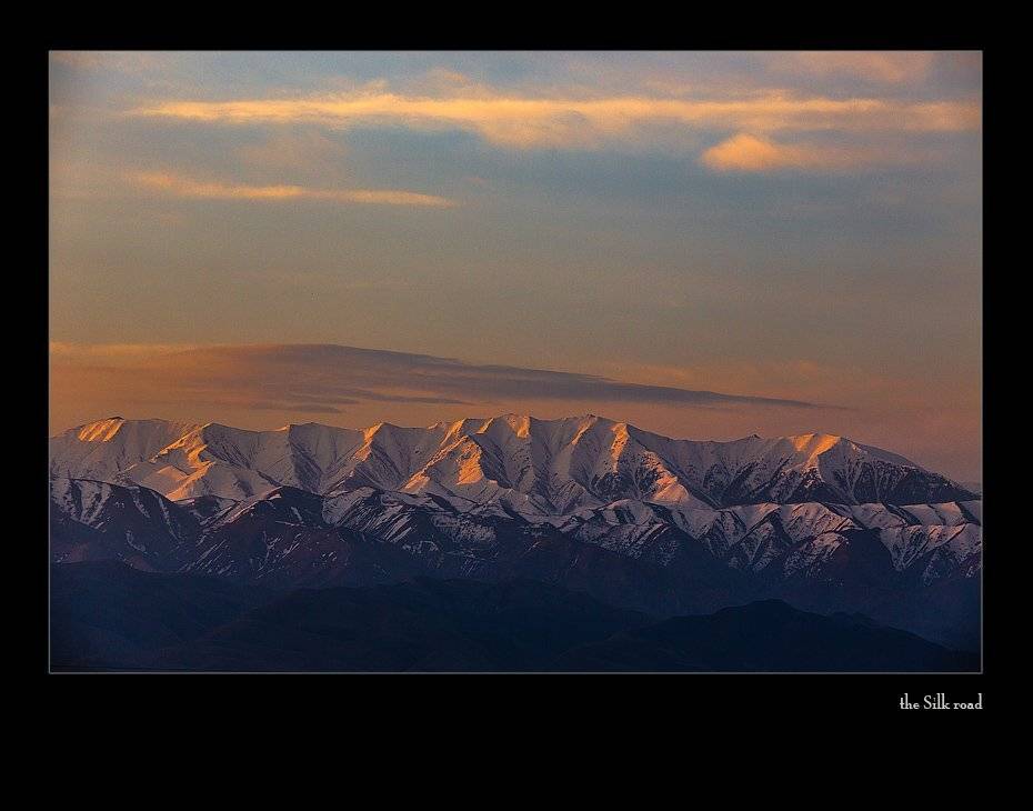 Tien-shan; mountains; sunrise, Vasily Kosivtsov