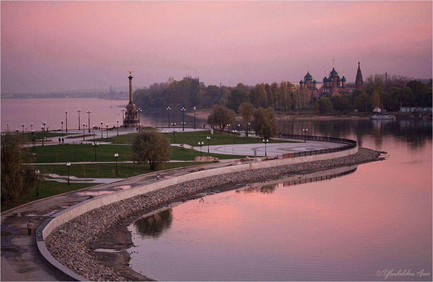 ярославль, вечер, город, Анна Цветковская