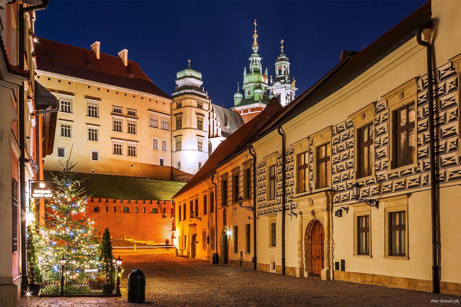 polska, krak&oacute;w, zamek, wawel, ulica, Kowalczyk Piotr