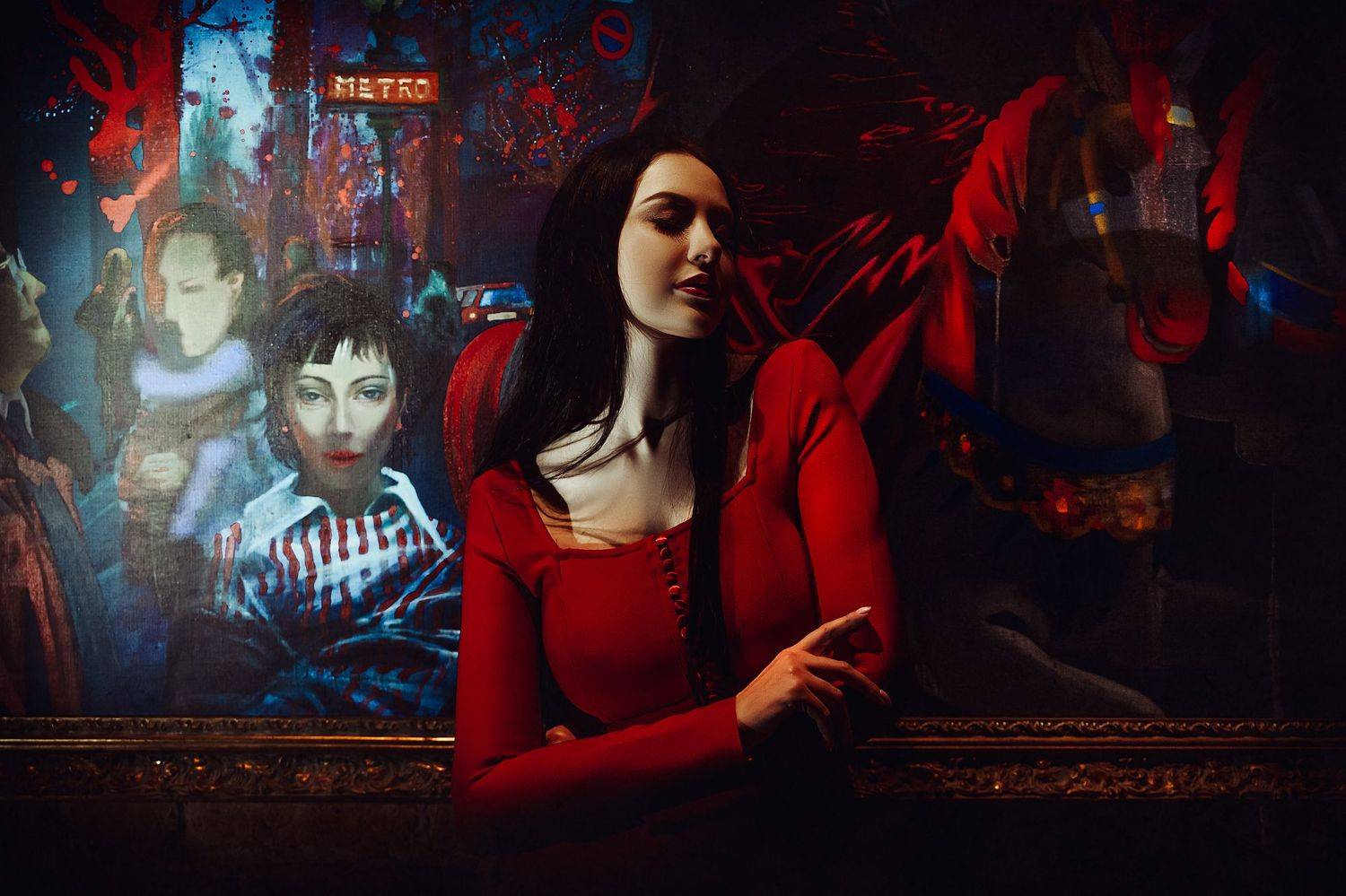 woman, portrait, fashion, beauty, indoors, Руслан Болгов (Axe)