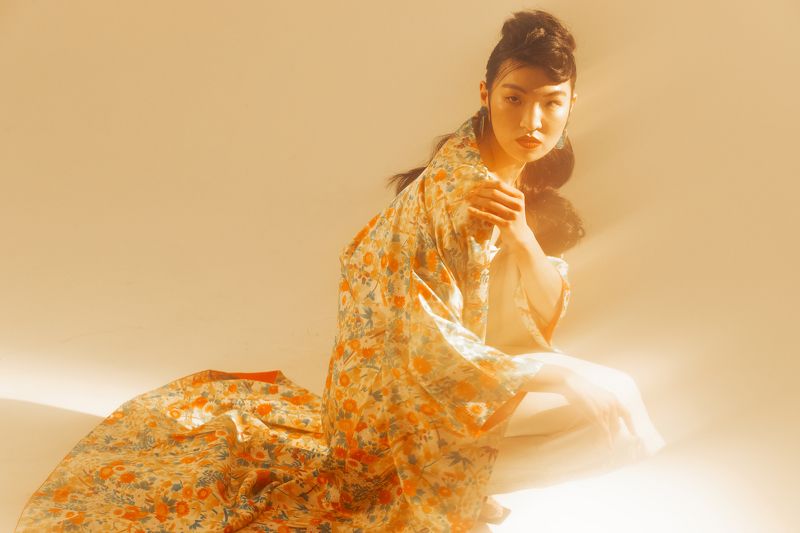 портрет, красота, женский портрет, мода, стиль, ретро, portrait, fashion, style Yuna фото превью