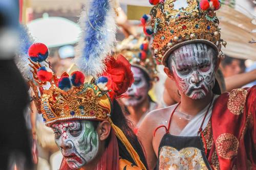 TAIWAN Temple Fair Parade Formation