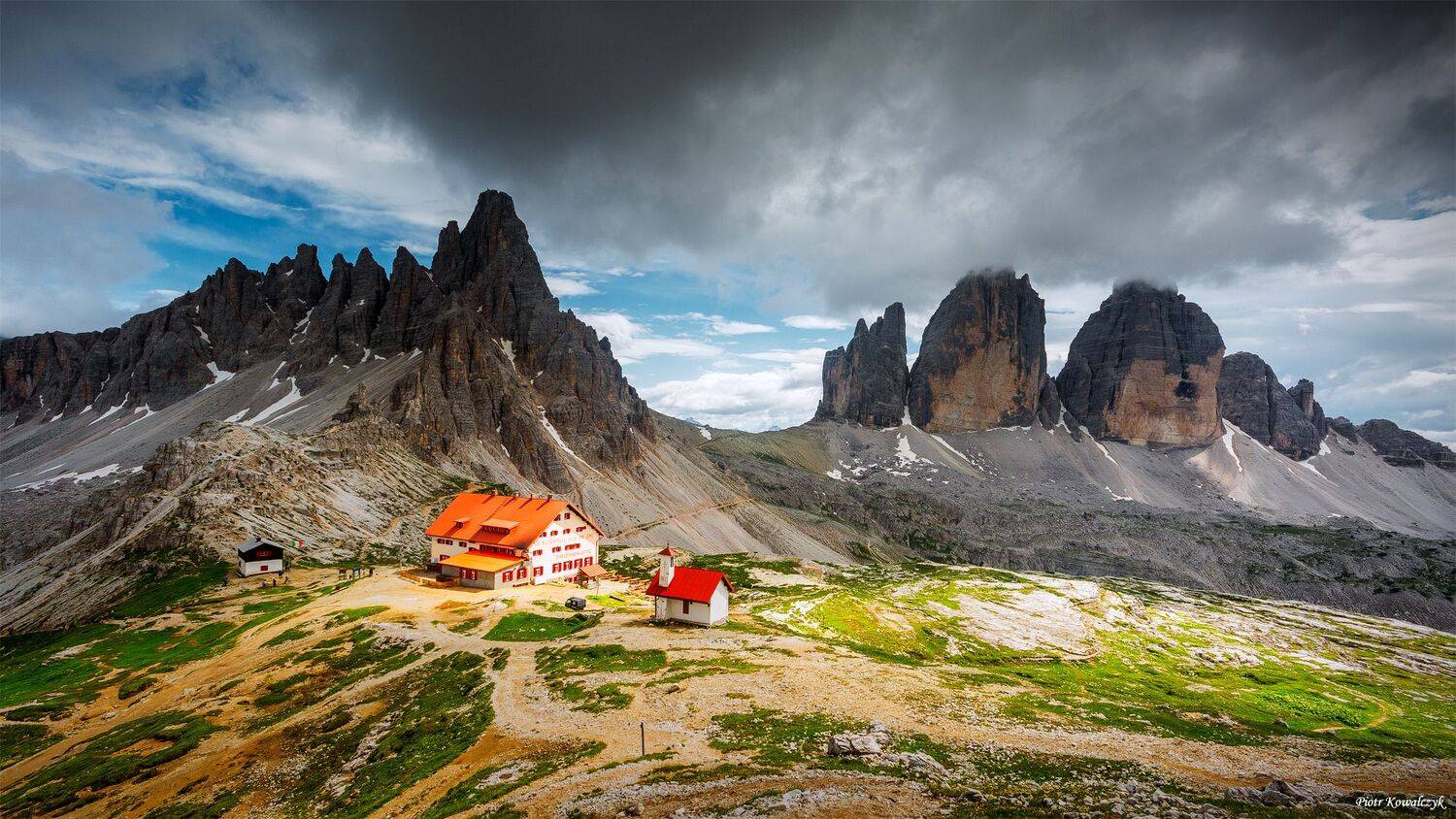 italia, dolomity, g&oacute;ry, schronisko, Kowalczyk Piotr